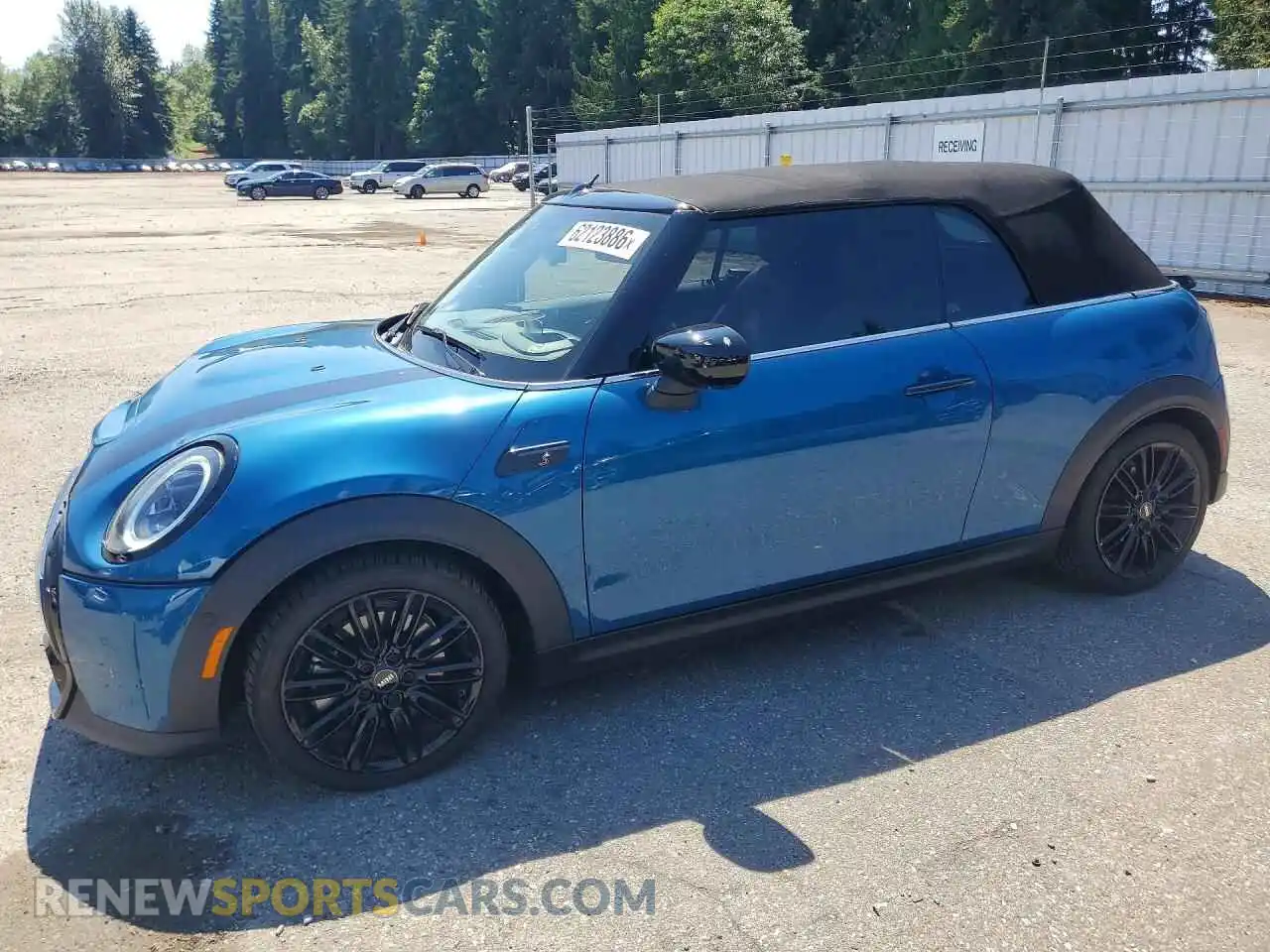 1 Photograph of a damaged car WMW43DL03N3N35516 MINI COOPER 2022