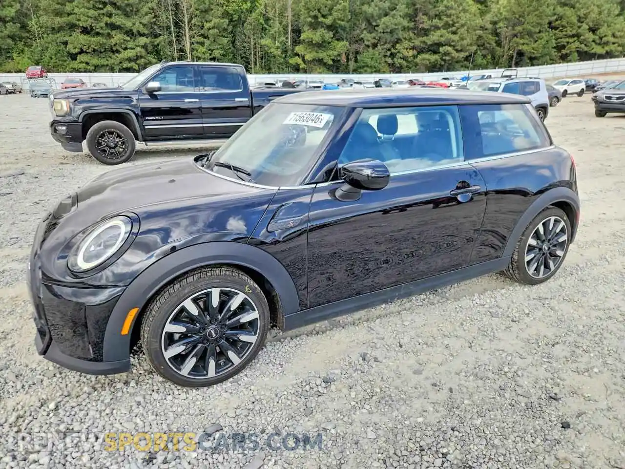 1 Photograph of a damaged car WMW53DH04N2R32123 MINI COOPER 2022