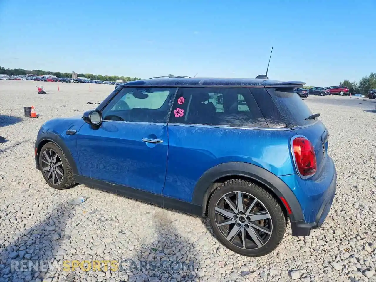 2 Photograph of a damaged car WMW53DH05N2R36374 MINI COOPER 2022
