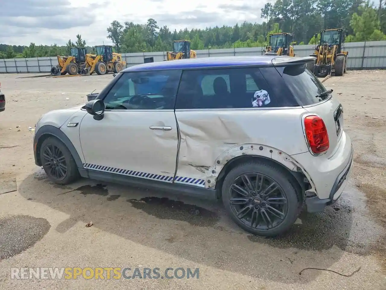2 Photograph of a damaged car WMW53DH0XN2S20814 MINI COOPER 2022