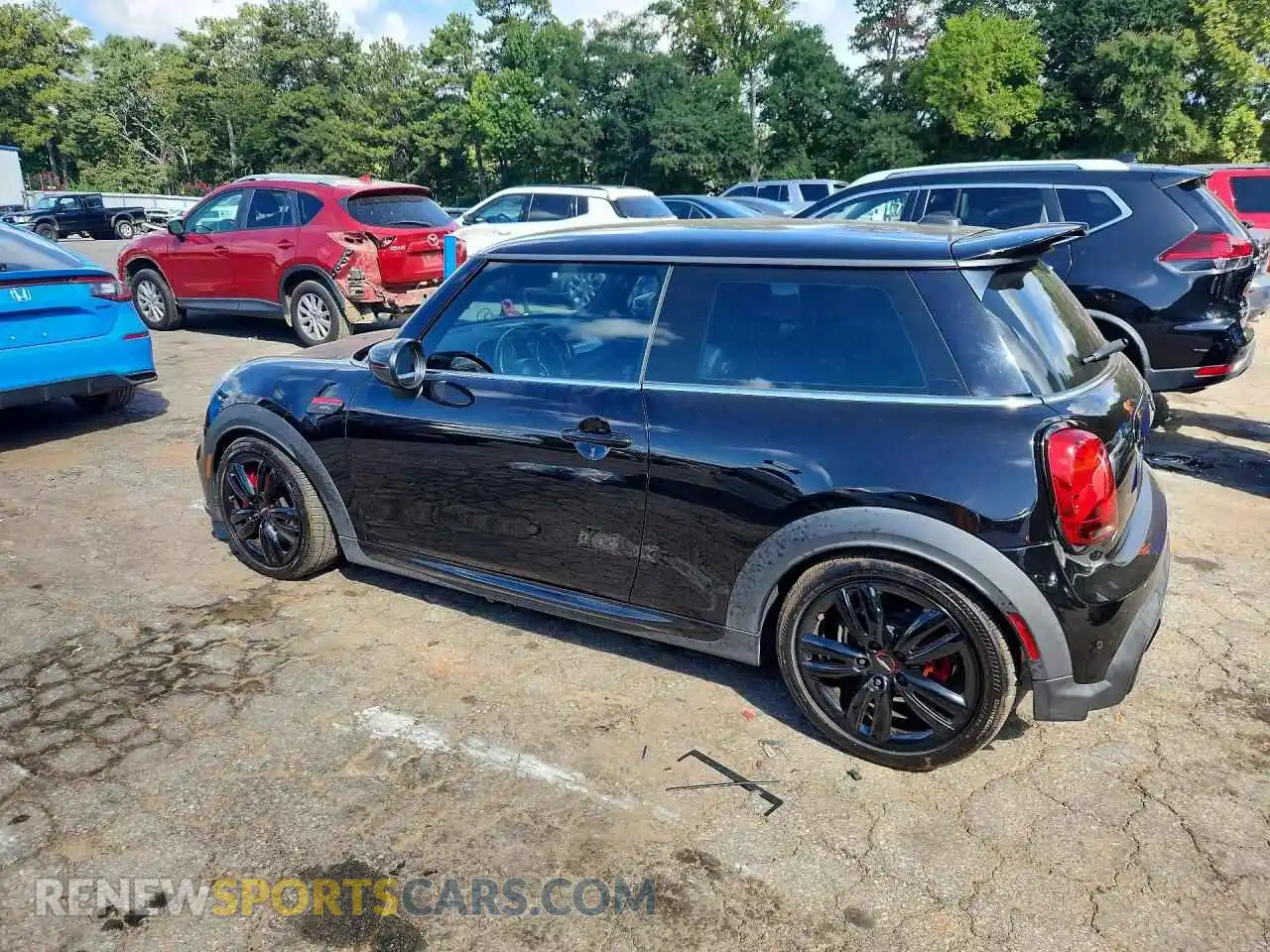 2 Photograph of a damaged car WMW73DH04N2S45961 MINI COOPER 2022