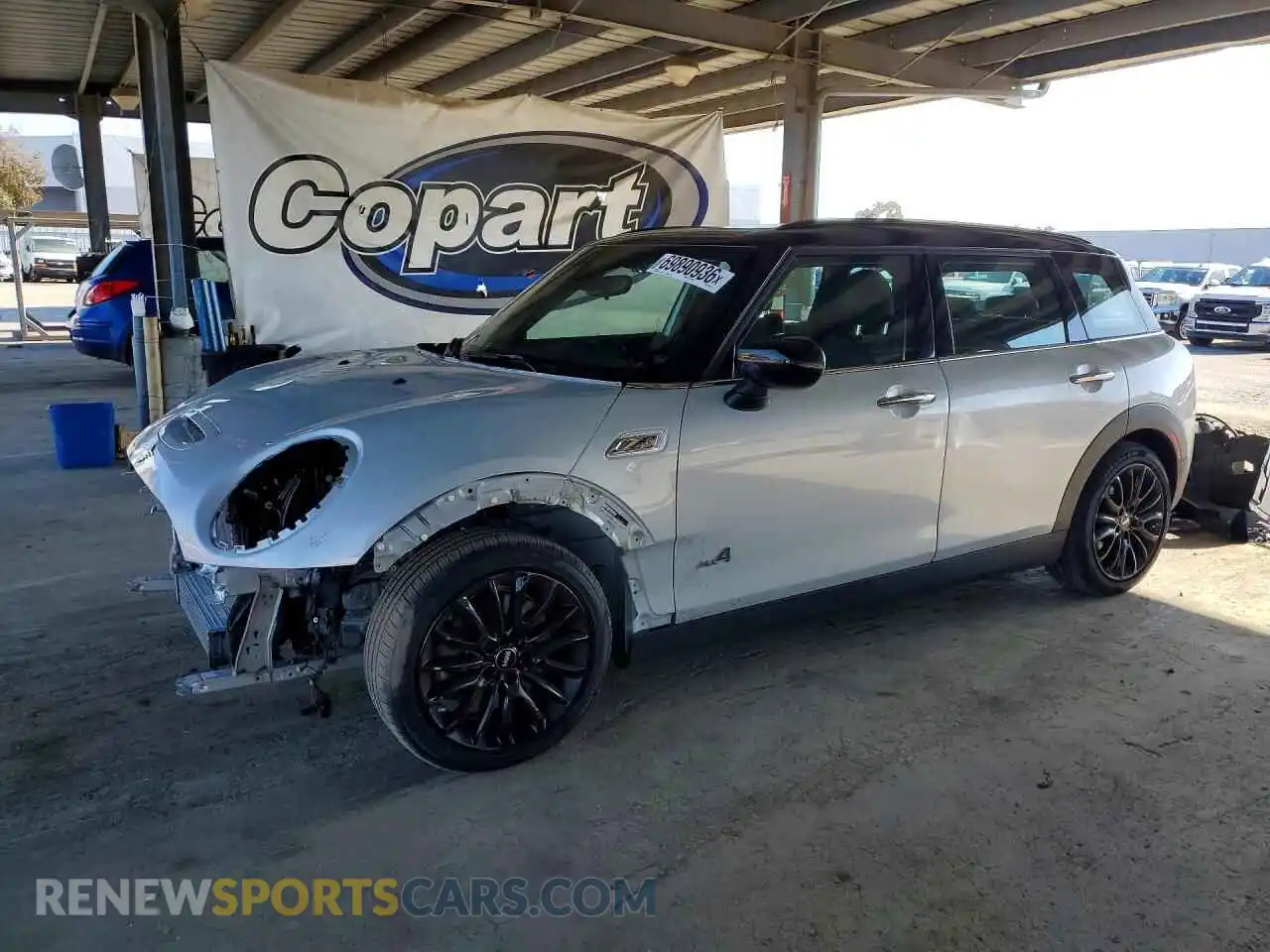 1 Photograph of a damaged car WMWXJ1C04N2R52361 MINI COOPER 2022