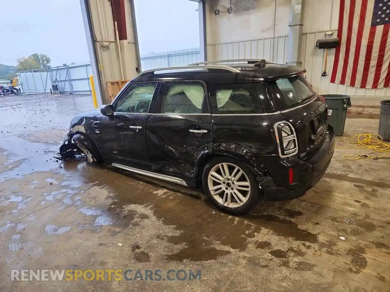 2 fotografías del automóvil dañado WMZ43BR07N3N43794 MINI COOPER 2022