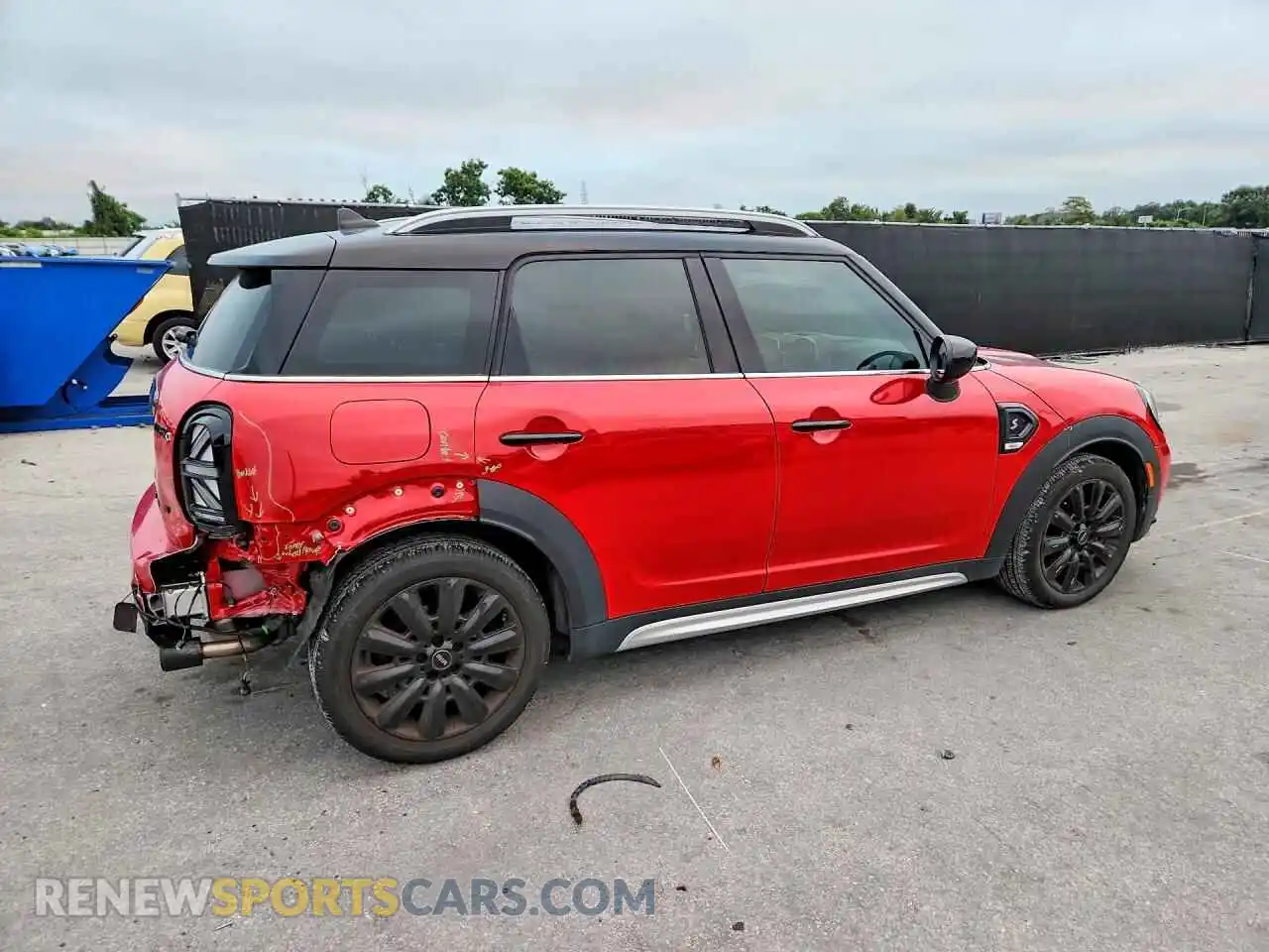 3 Фотография поврежденного автомобиля WMZ53BR07N3N38163 MINI COOPER 2022