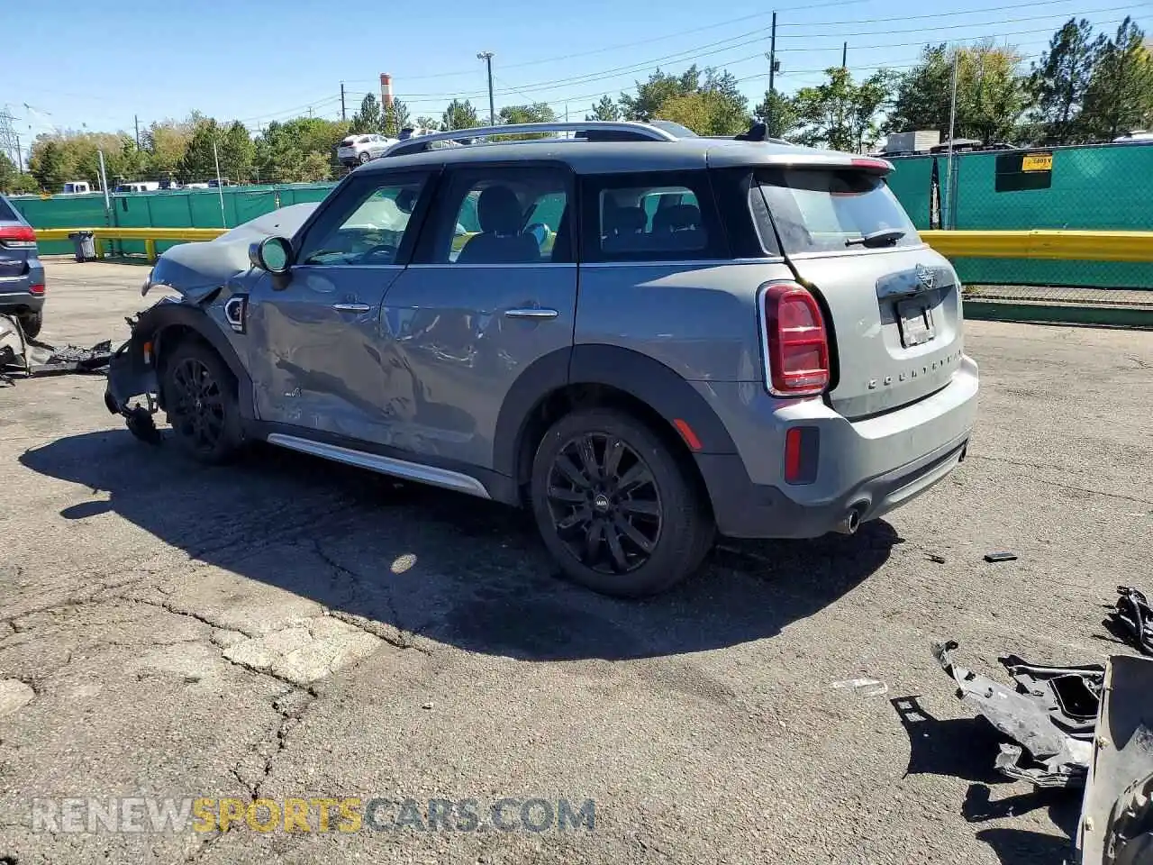 2 Photograph of a damaged car WMZ83BR03N3N96784 MINI COOPER 2022