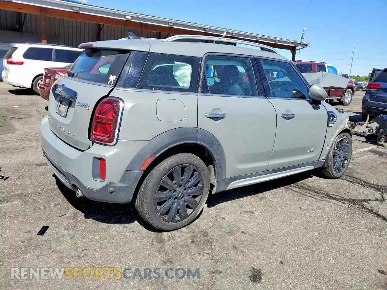 3 Photograph of a damaged car WMZ83BR03N3N96784 MINI COOPER 2022