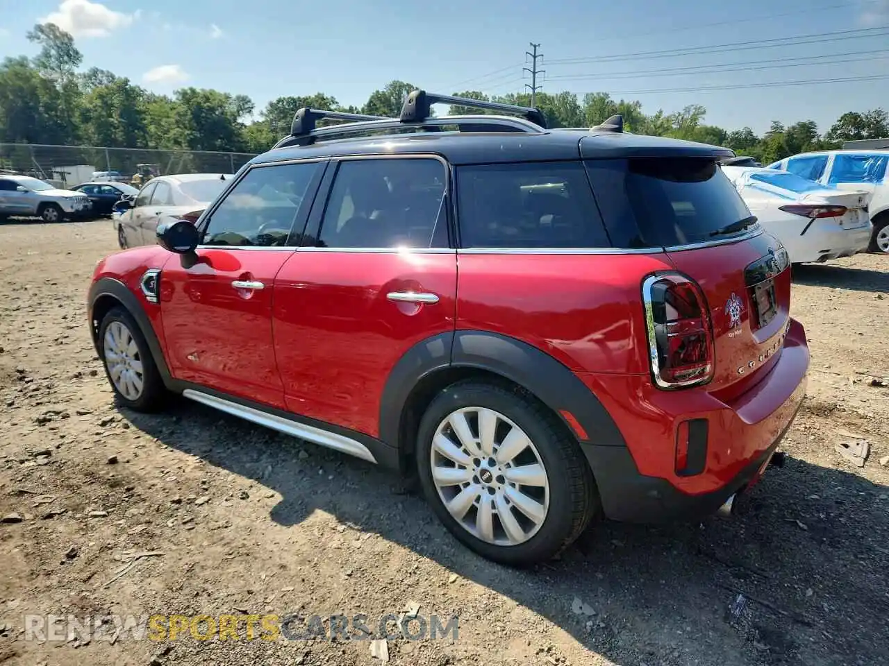 2 Photograph of a damaged car WMZ83BR0XN3P08545 MINI COOPER 2022