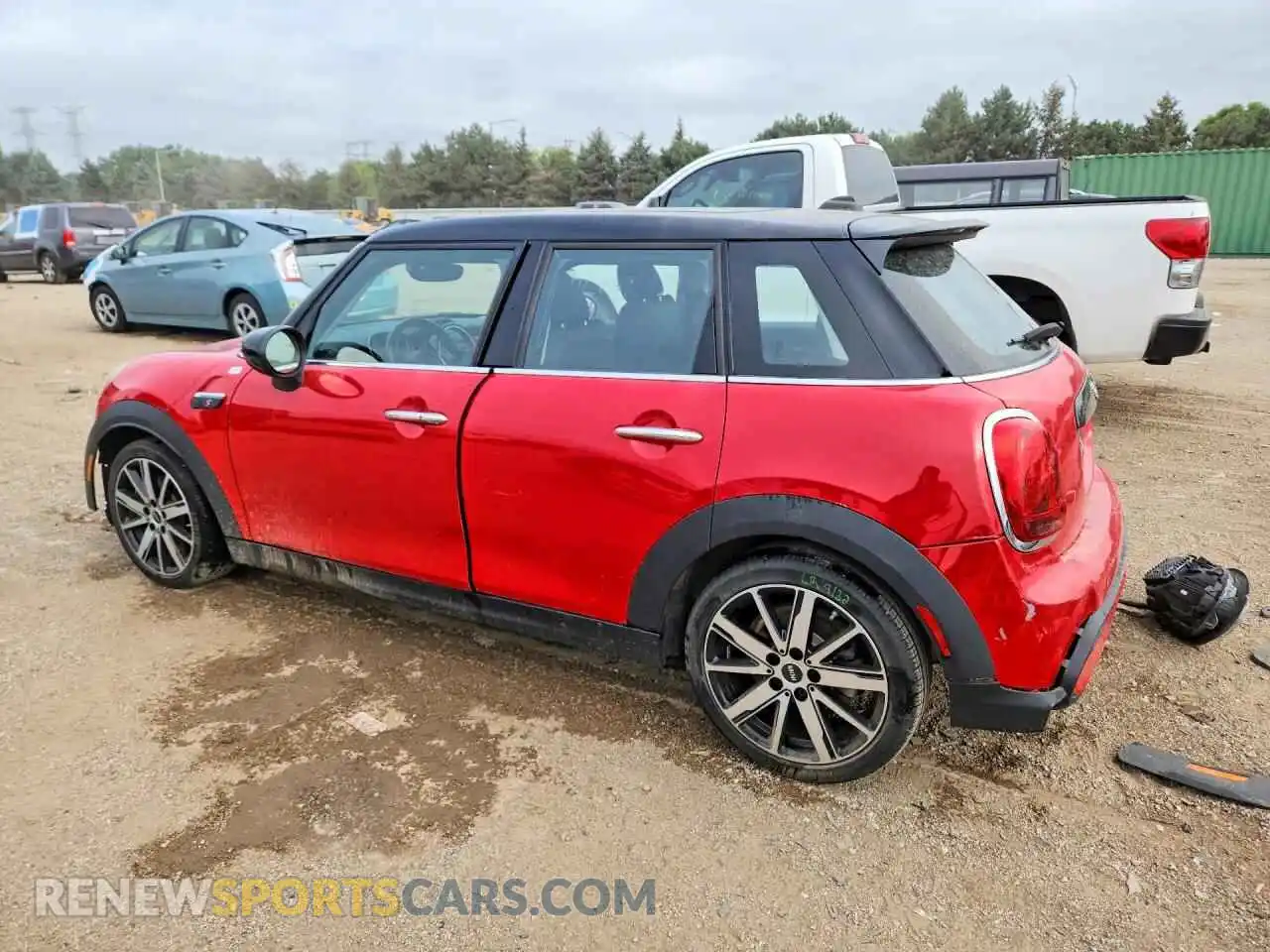 2 Photograph of a damaged car WMW53DK00P2T50094 MINI COOPER 2023
