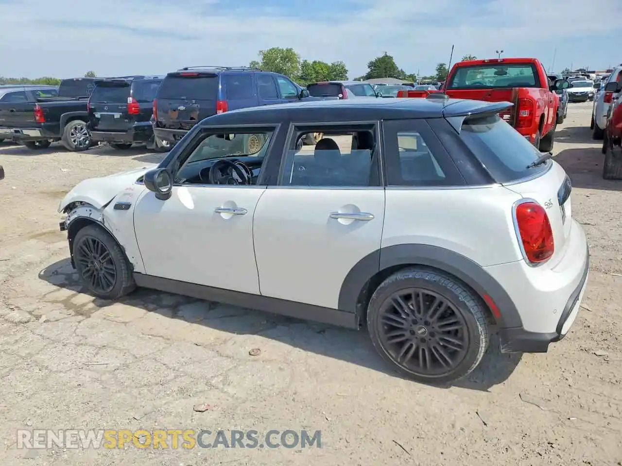 2 Photograph of a damaged car WMW53DK0XP2U08258 MINI COOPER 2023