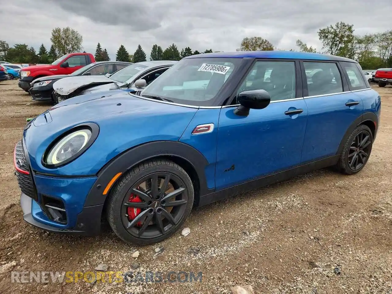 1 Photograph of a damaged car WMWJZ9C02P2T61610 MINI COOPER 2023