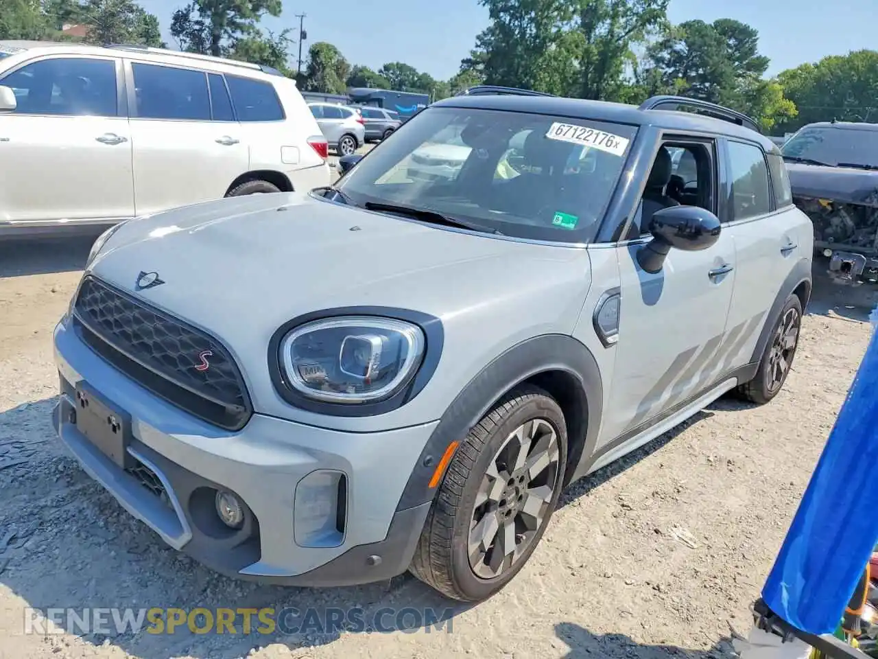 1 Photograph of a damaged car WMZ53BR00P3P45500 MINI COOPER 2023