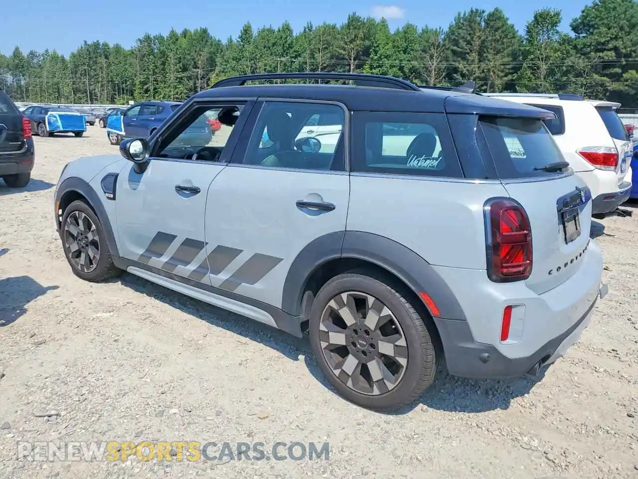 2 Photograph of a damaged car WMZ53BR00P3P45500 MINI COOPER 2023