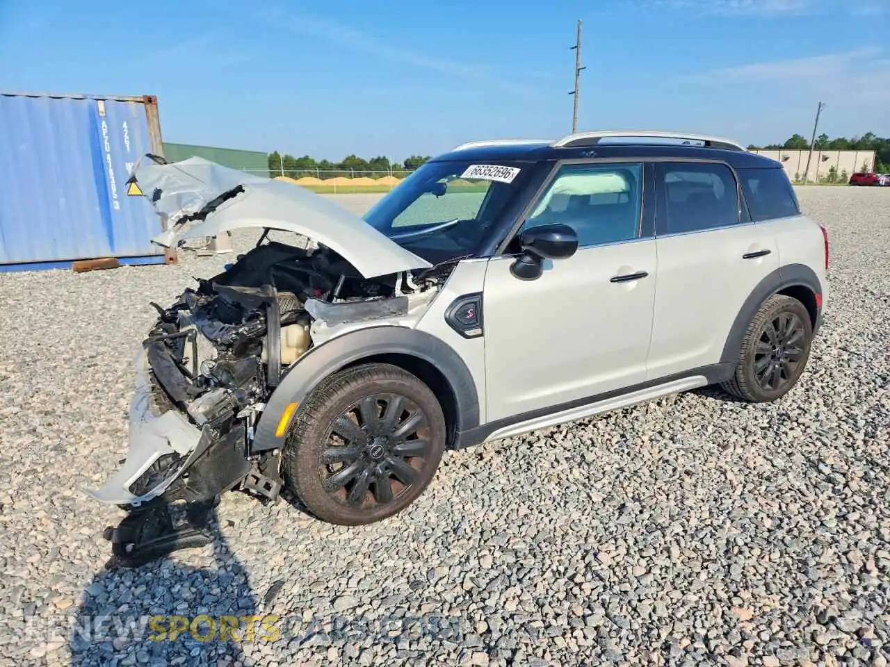1 Photograph of a damaged car WMZ53BR04P3P79858 MINI COOPER 2023