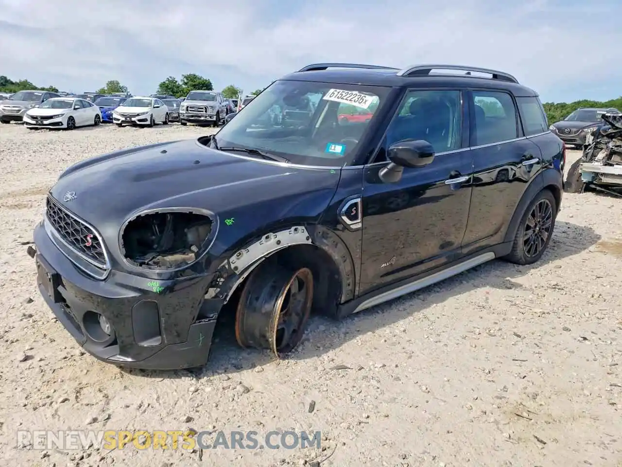 1 Photograph of a damaged car WMZ83BR00P3P51889 MINI COOPER 2023