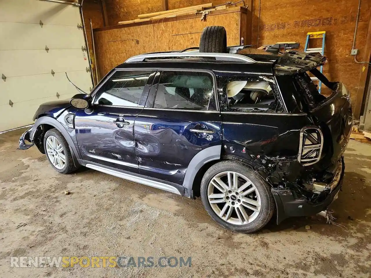 2 Photograph of a damaged car WMZ83BR05P3P71975 MINI COOPER 2023