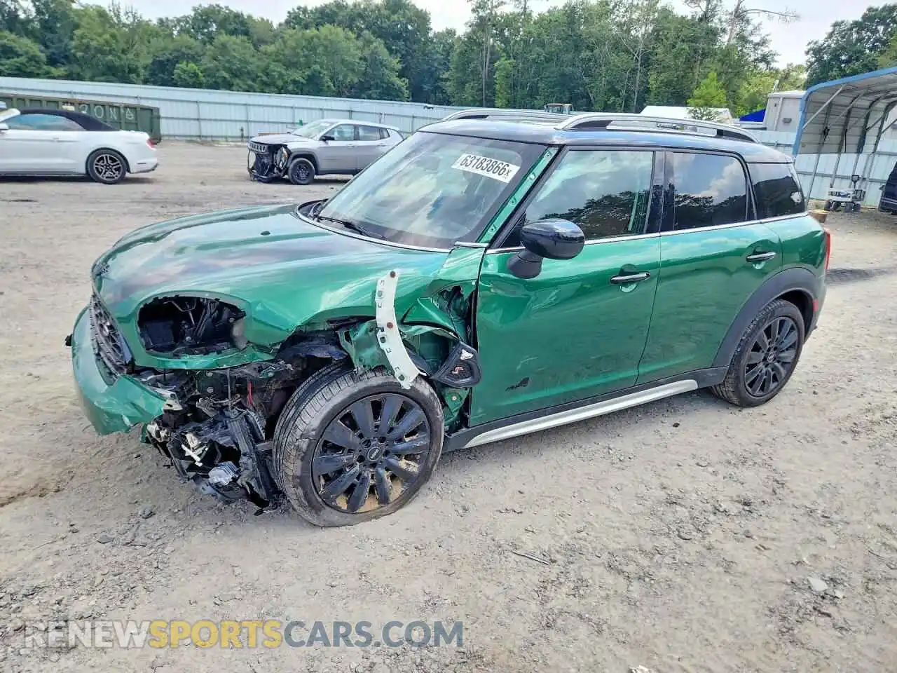 1 fotografías del automóvil dañado WMZ83BR09P3P69579 MINI COOPER 2023
