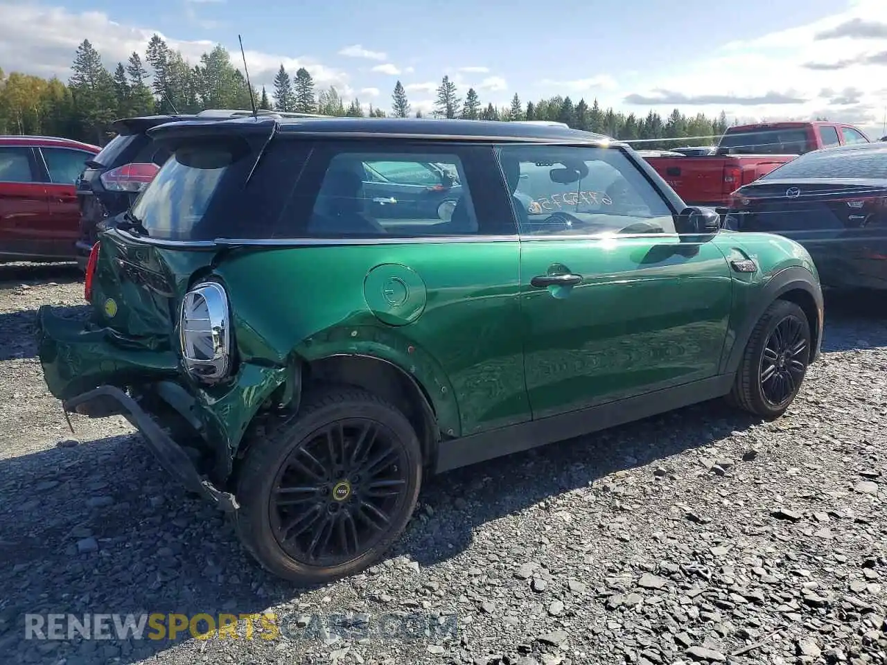 3 Photograph of a damaged car WMW13DJ00R2V35989 MINI COOPER 2024