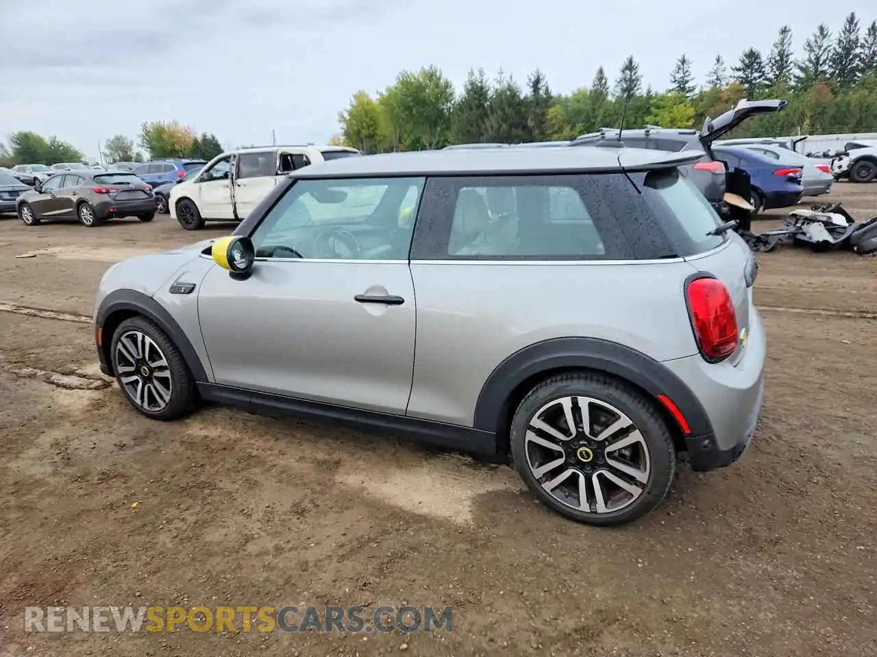 2 Photograph of a damaged car WMW13DJ04R2U44952 MINI COOPER 2024