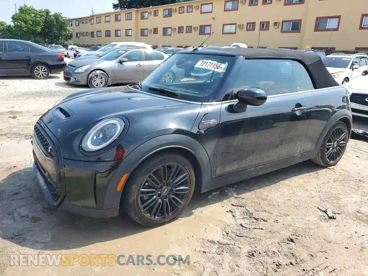 1 Photograph of a damaged car WMW43DL03R3R68081 MINI COOPER 2024