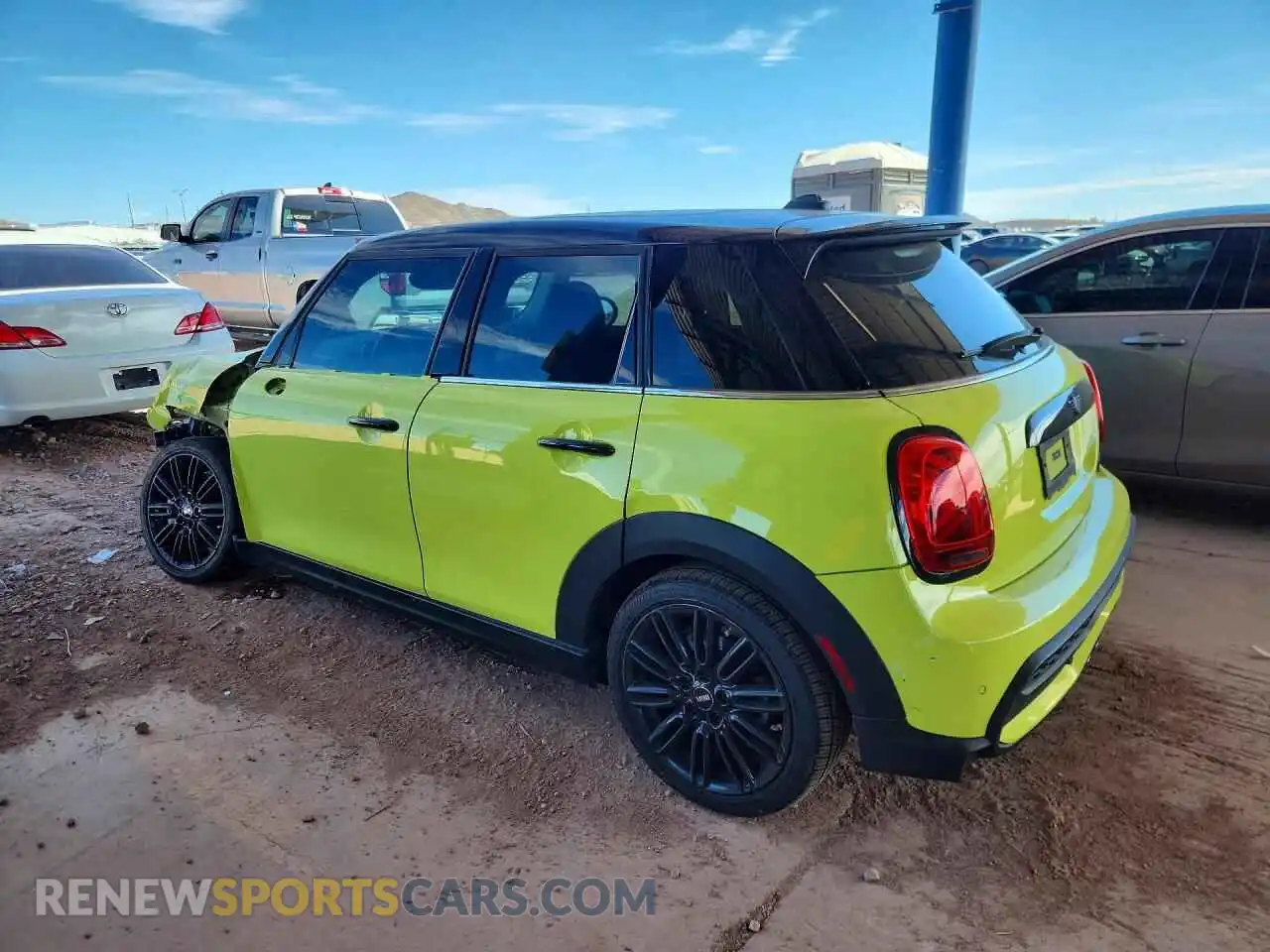 2 Photograph of a damaged car WMW53DK03R2V55850 MINI COOPER 2024