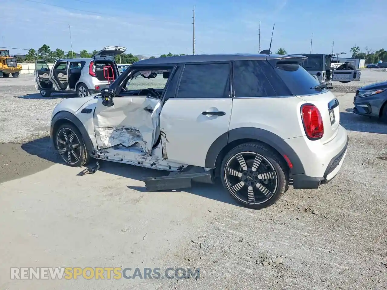 2 Photograph of a damaged car WMW53DK0XR2U46365 MINI COOPER 2024