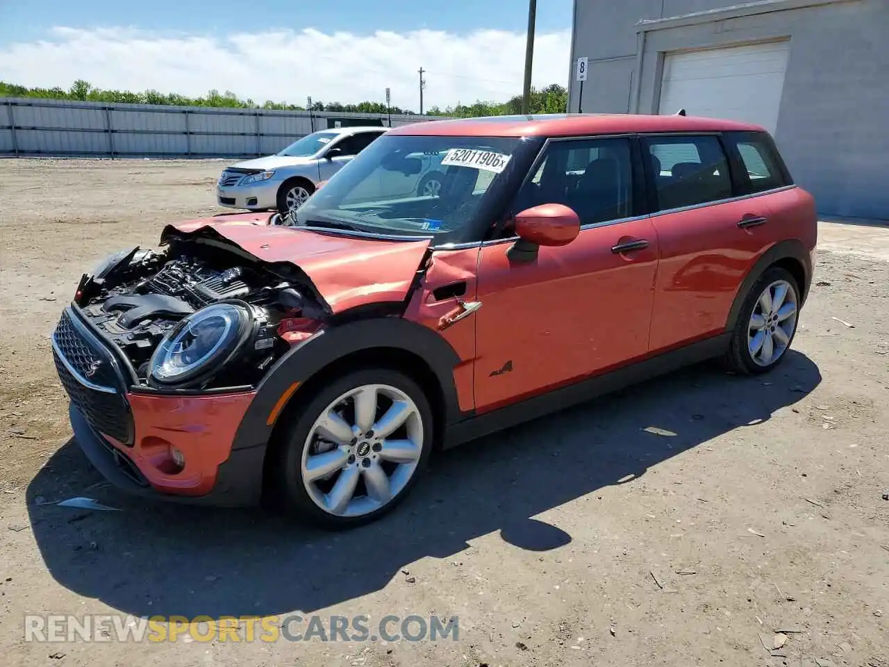 1 Photograph of a damaged car WMWXJ1C06R2U37187 MINI COOPER 2024
