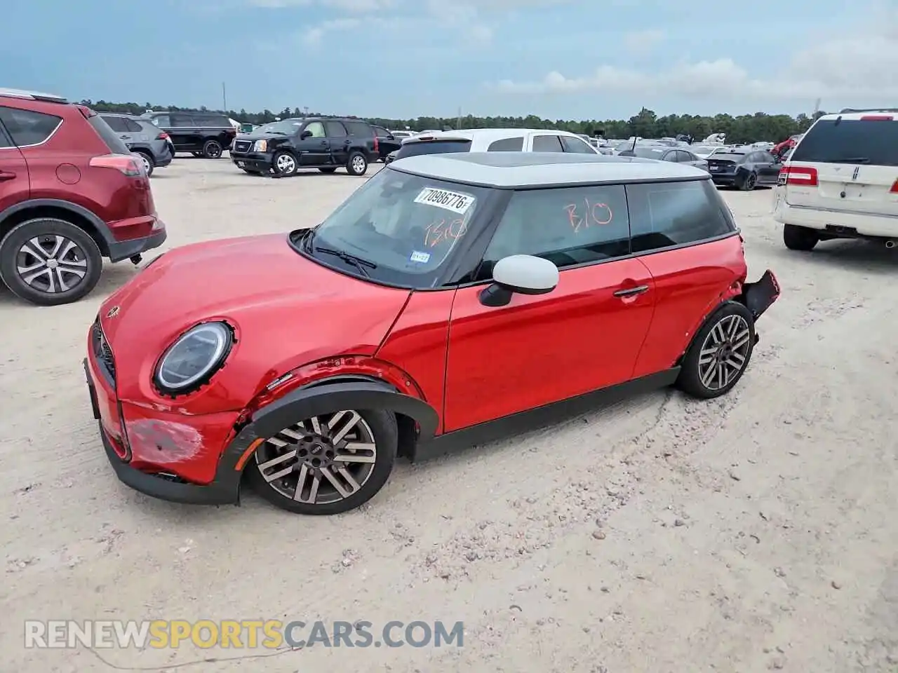 1 fotografías del automóvil dañado WMW13GD07S2W34652 MINI COOPER 2025