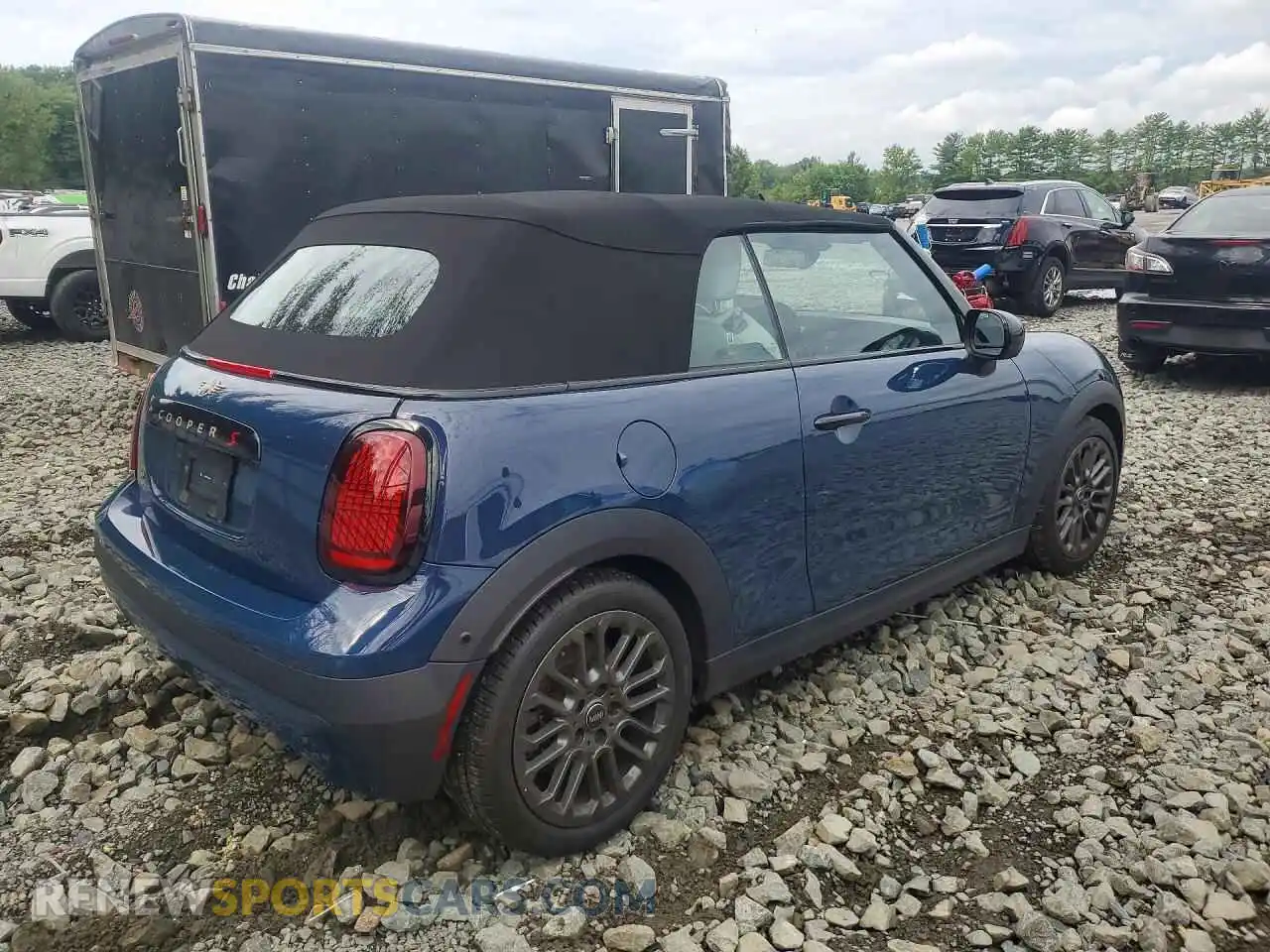 3 fotografías del automóvil dañado WMW23GX01S2X52261 MINI COOPER 2025