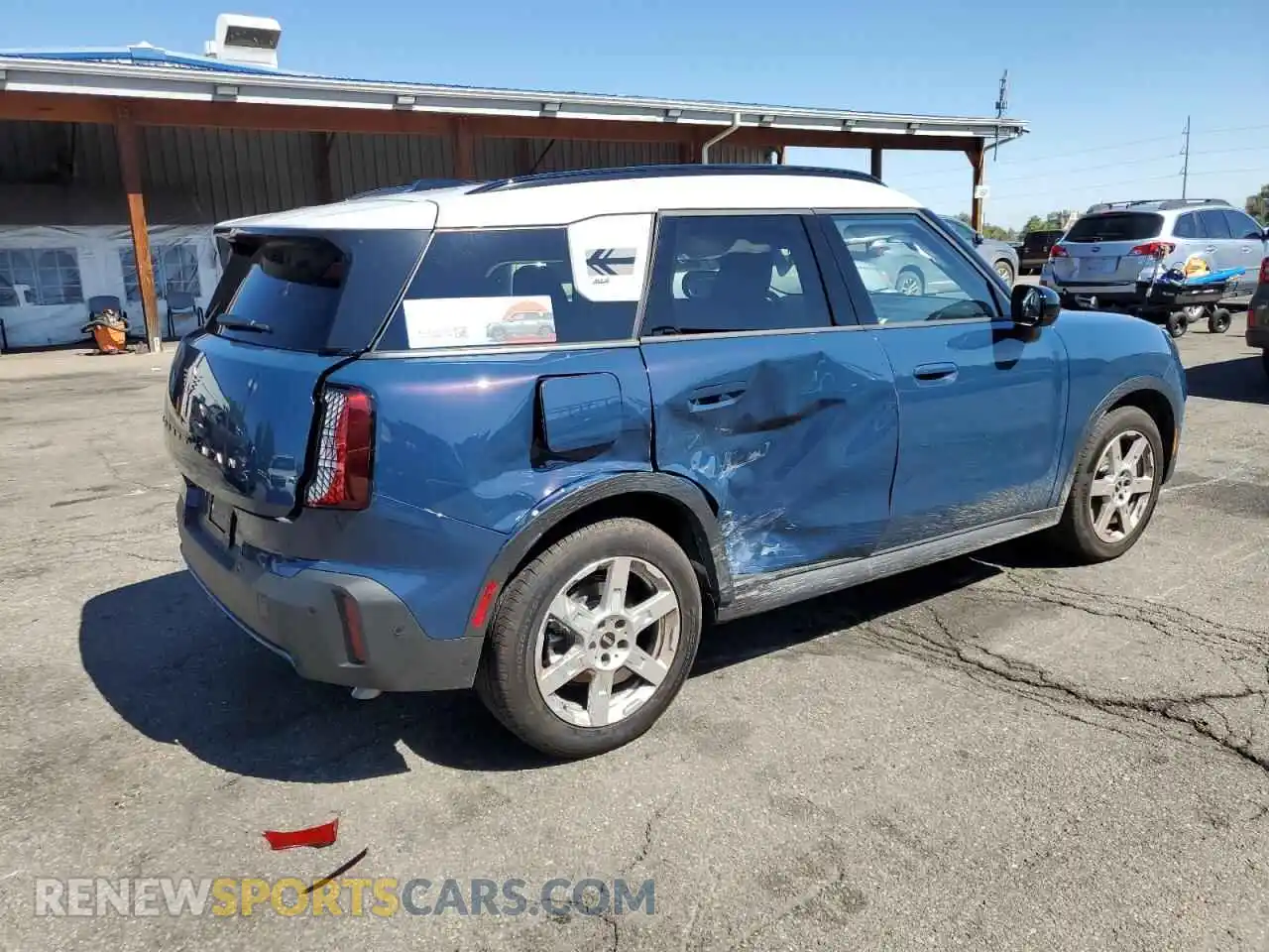 3 Photograph of a damaged car WMZ23GA06S7R60036 MINI COOPER 2025