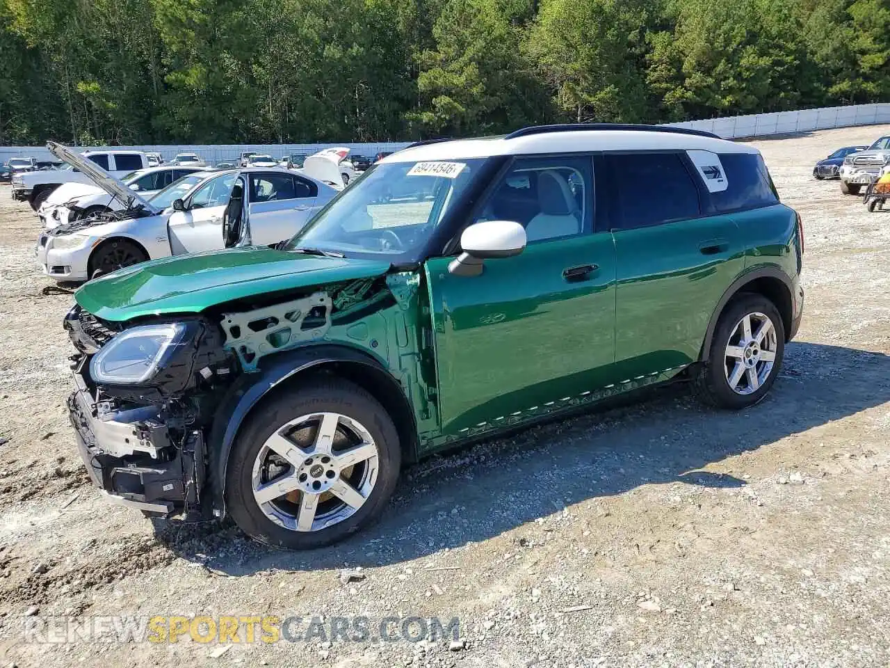 1 fotografías del automóvil dañado WMZ23GA0XS7R94299 MINI COOPER 2025