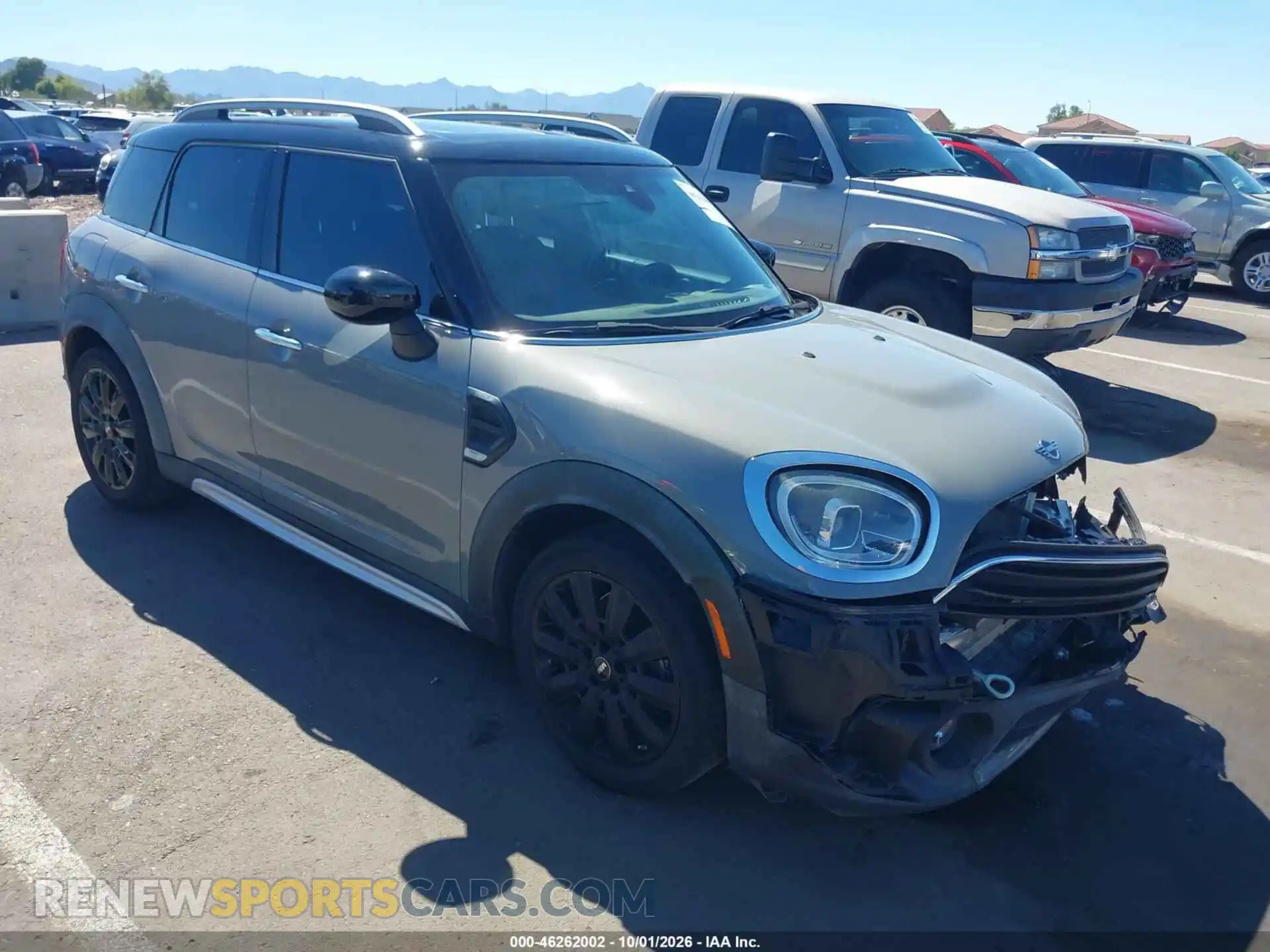 1 Photograph of a damaged car WMZ23BR09M3M78212 MINI COUNTRYMAN 2021