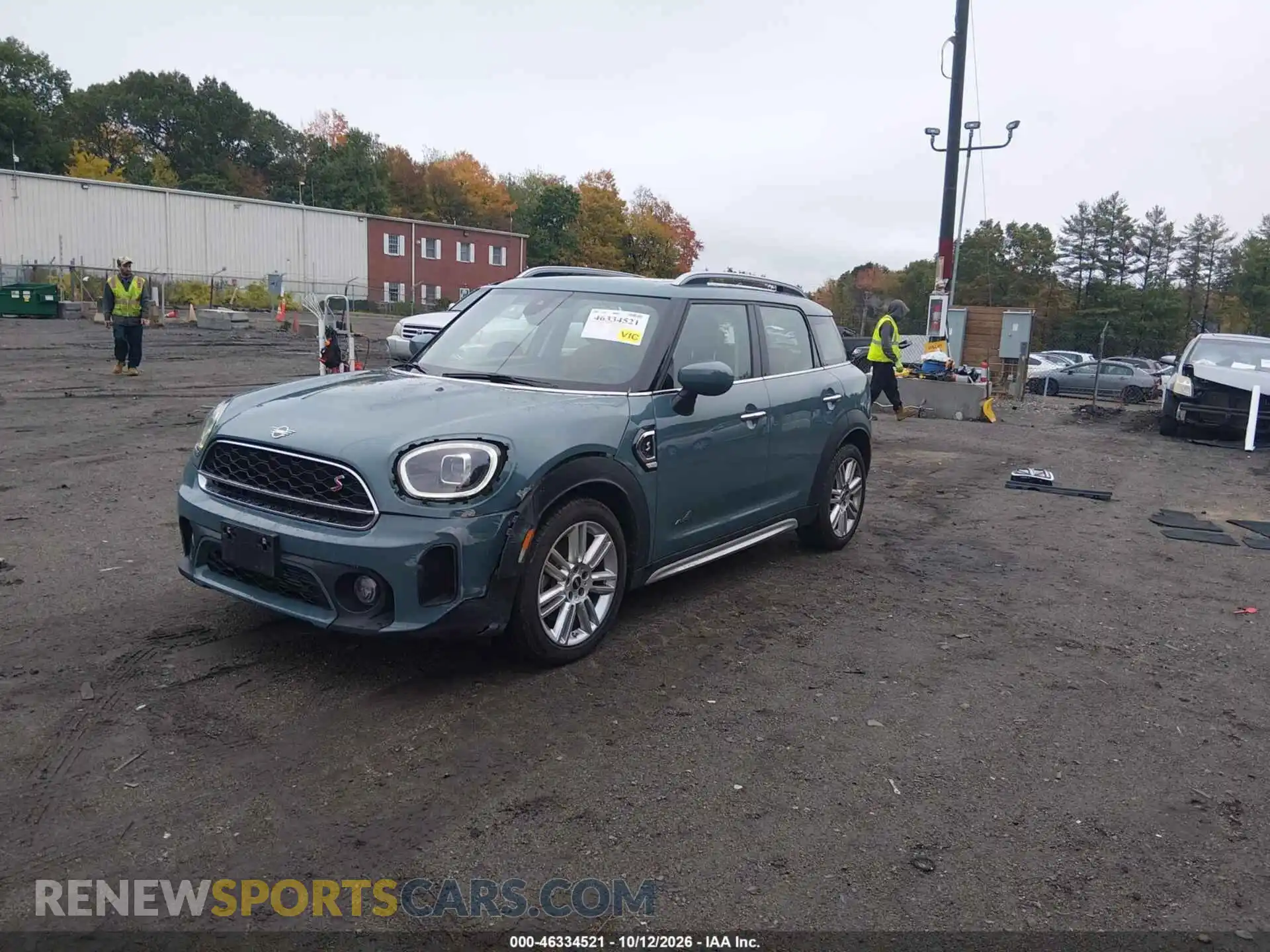 2 Photograph of a damaged car WMZ83BR02P3P99152 MINI COUNTRYMAN 2023