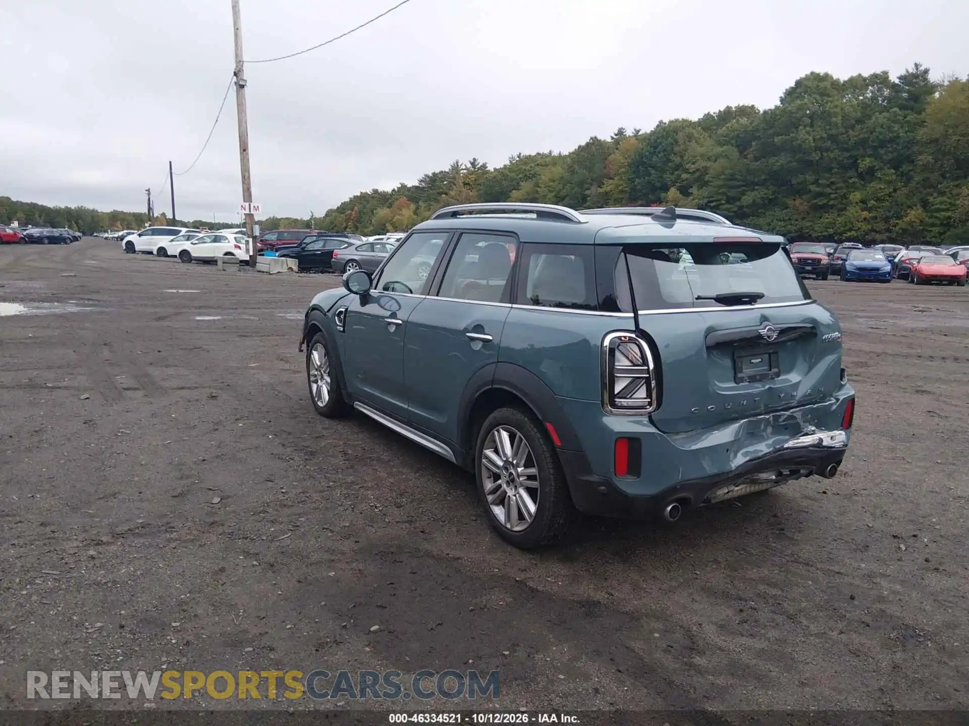 3 Photograph of a damaged car WMZ83BR02P3P99152 MINI COUNTRYMAN 2023