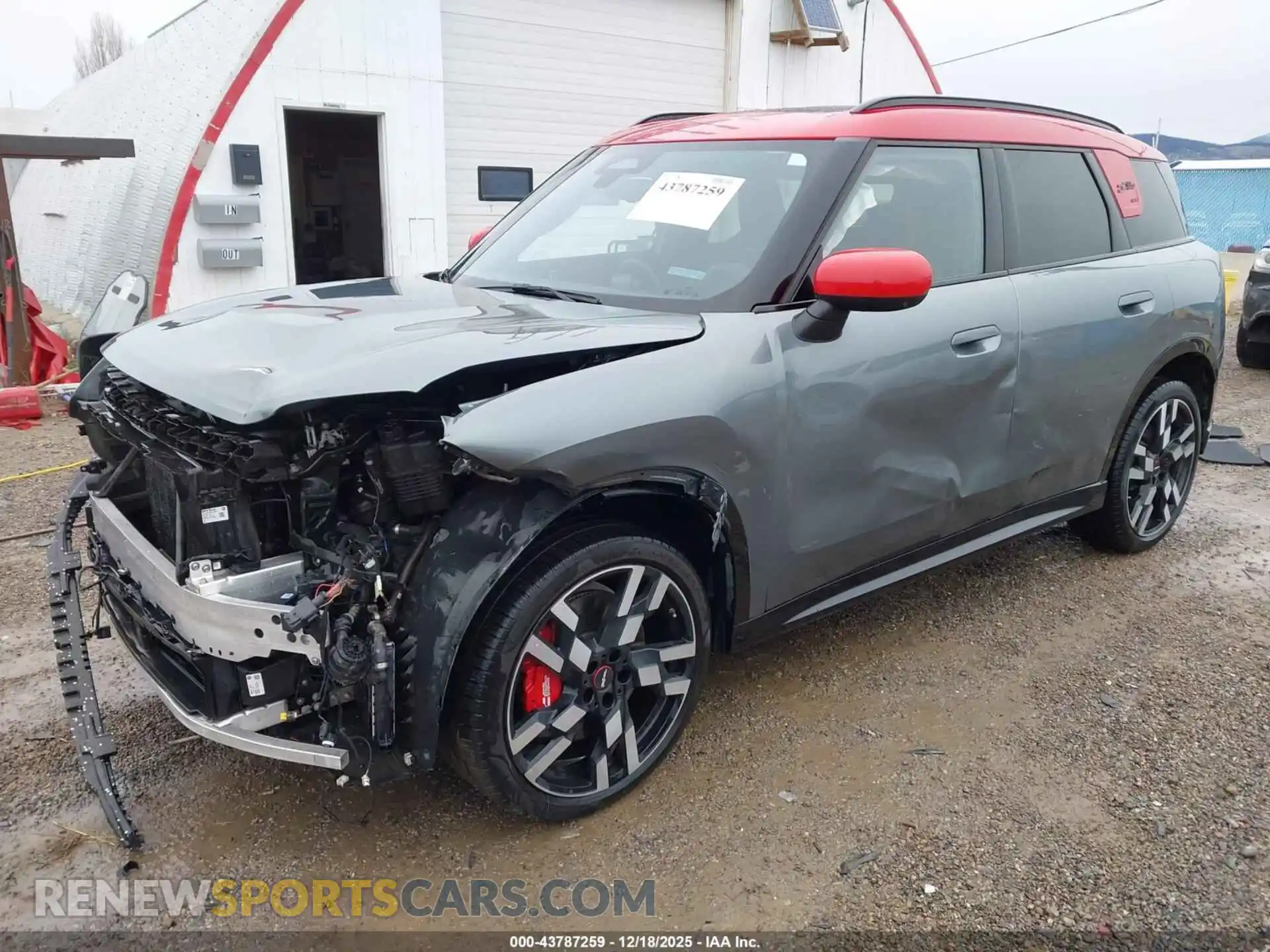 2 Photograph of a damaged car WMZ33GA0XS7P73287 MINI COUNTRYMAN 2025