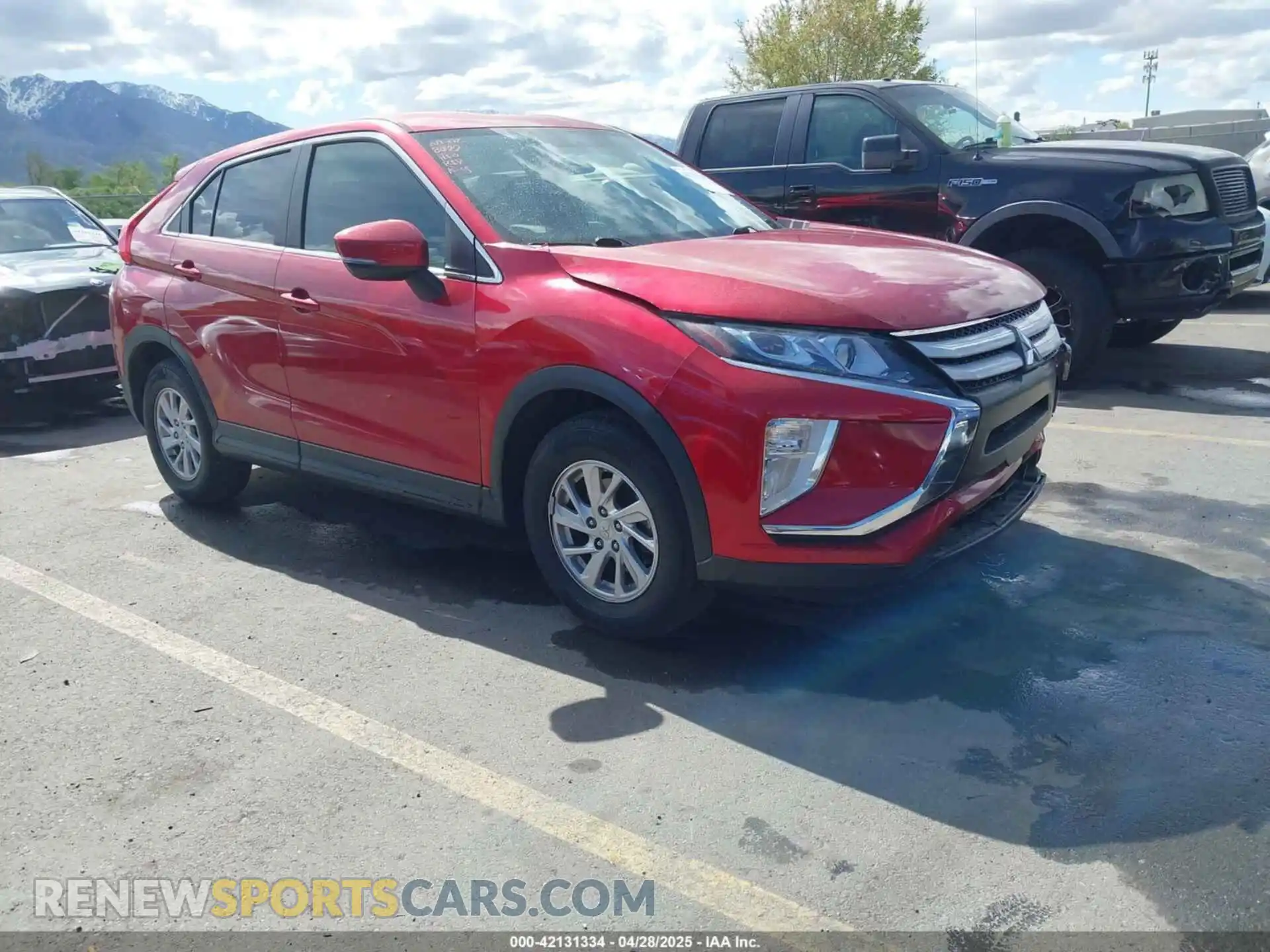 1 Photograph of a damaged car JA4AS3AA7KZ039698 MITSUBISHI ECLIPSE CROSS 2019