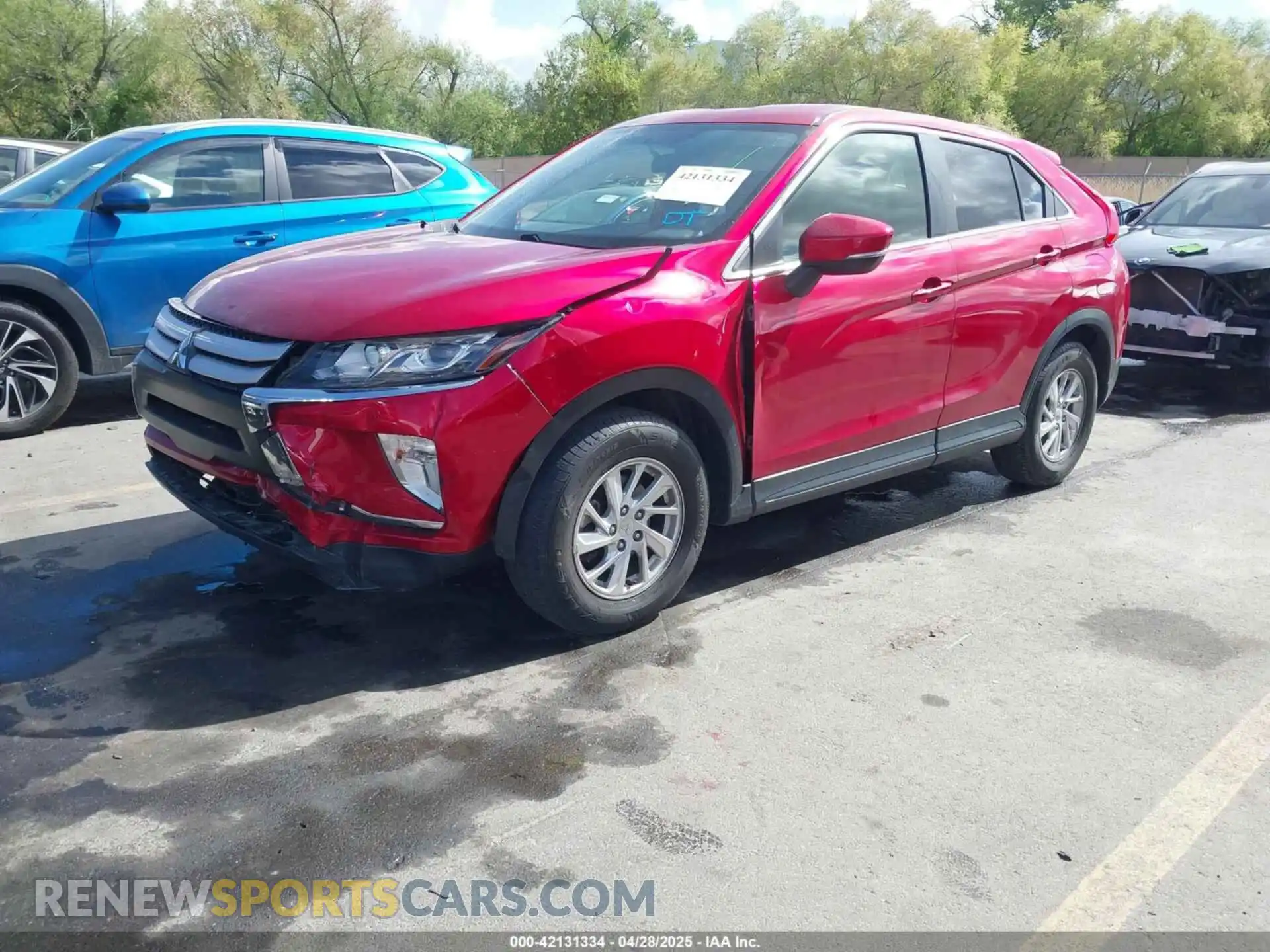 2 Photograph of a damaged car JA4AS3AA7KZ039698 MITSUBISHI ECLIPSE CROSS 2019