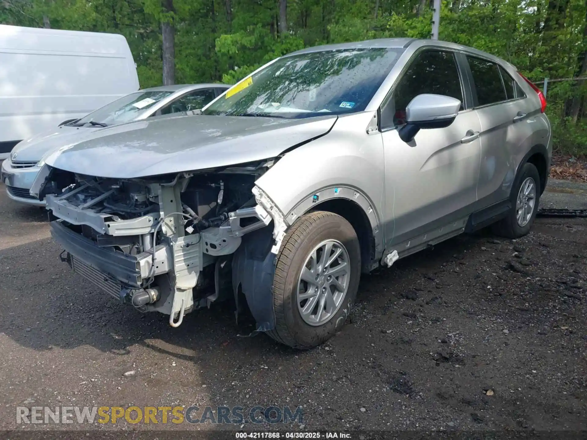 2 Photograph of a damaged car JA4AS3AAXKZ049738 MITSUBISHI ECLIPSE CROSS 2019