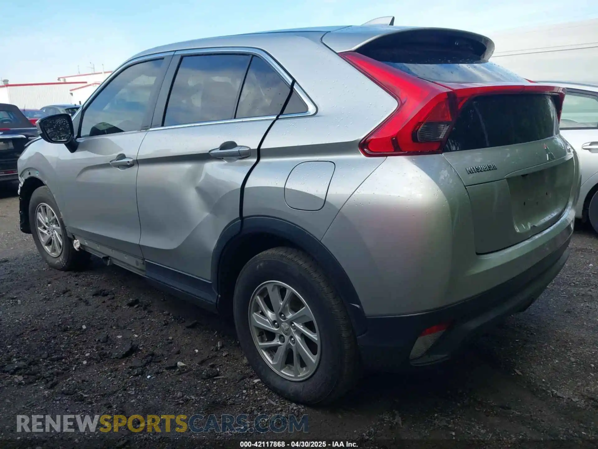 3 Photograph of a damaged car JA4AS3AAXKZ049738 MITSUBISHI ECLIPSE CROSS 2019