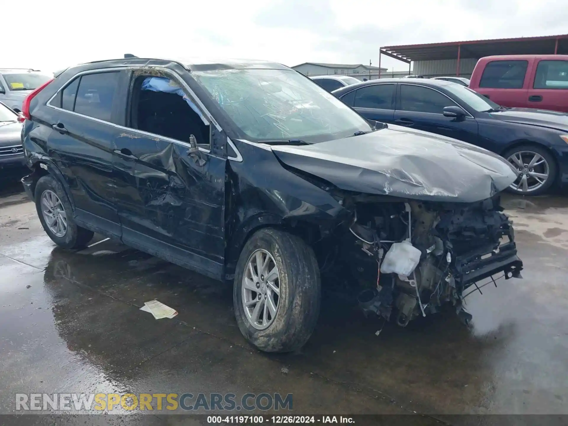 1 Photograph of a damaged car JA4AT3AA6KZ052780 MITSUBISHI ECLIPSE CROSS 2019