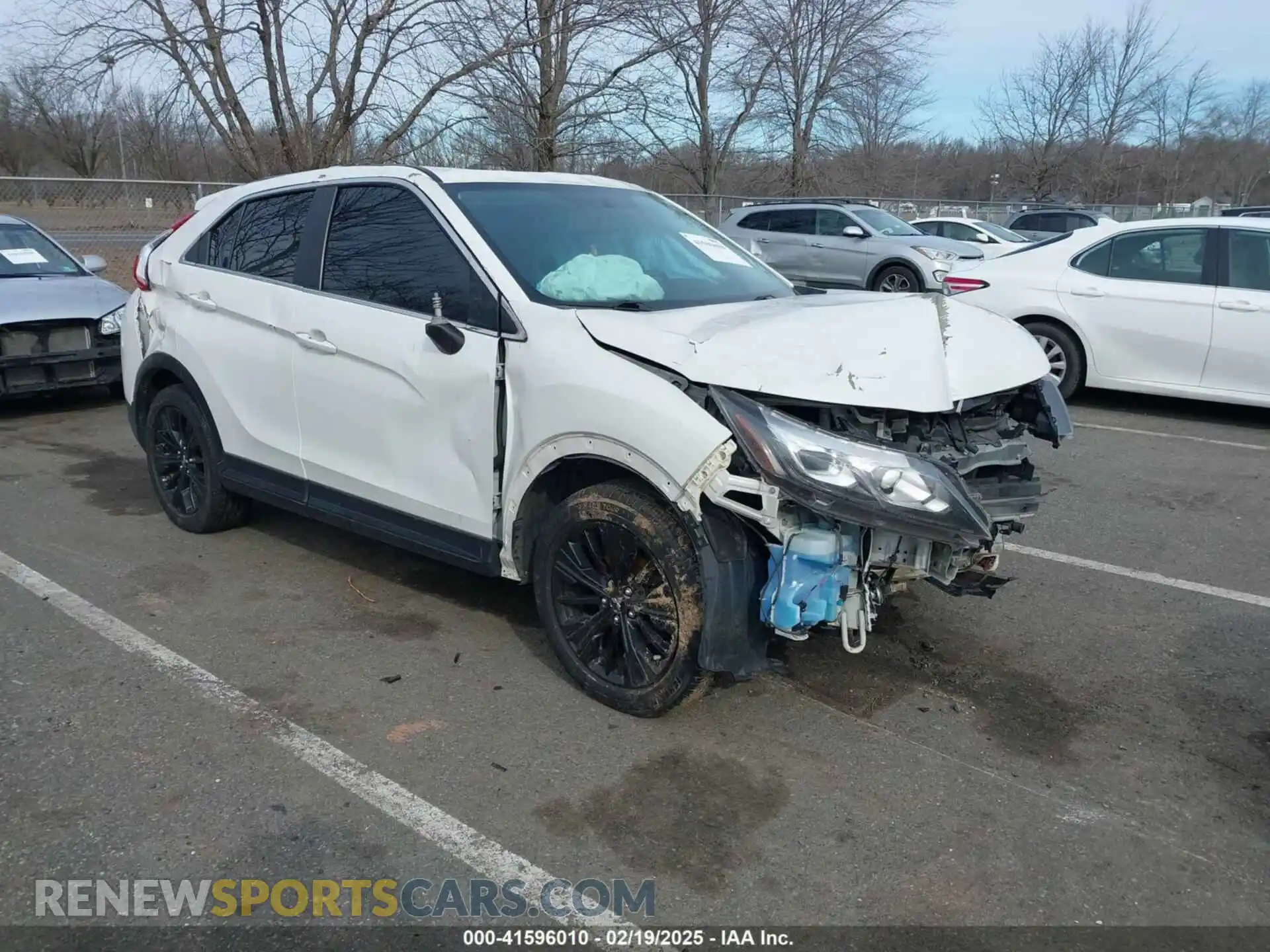 1 Photograph of a damaged car JA4AT4AA9KZ021996 MITSUBISHI ECLIPSE CROSS 2019