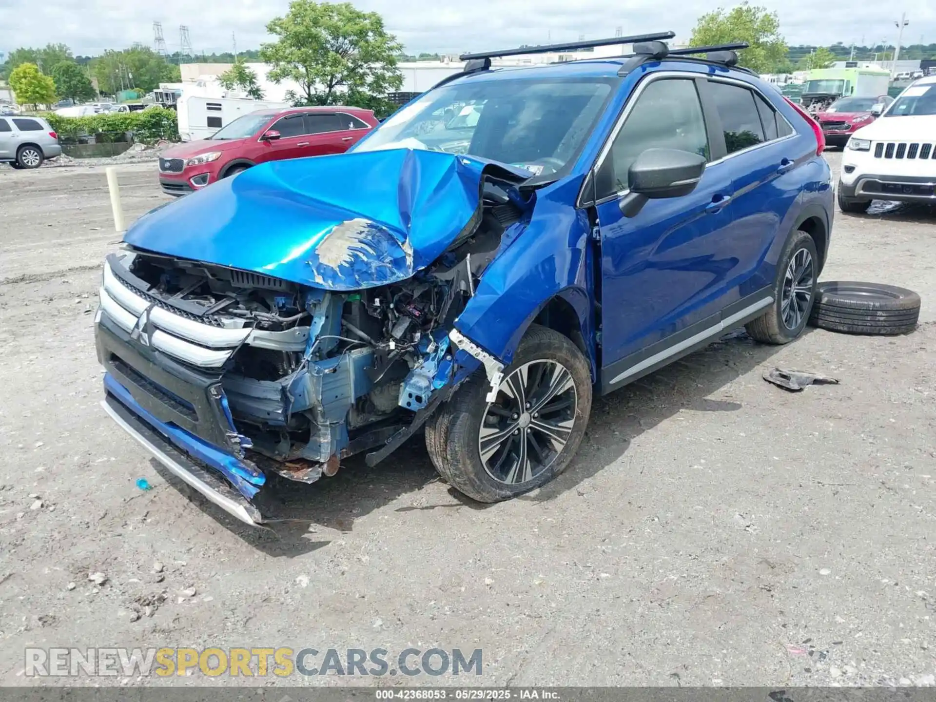 2 Photograph of a damaged car JA4AT5AA0KZ024307 MITSUBISHI ECLIPSE CROSS 2019