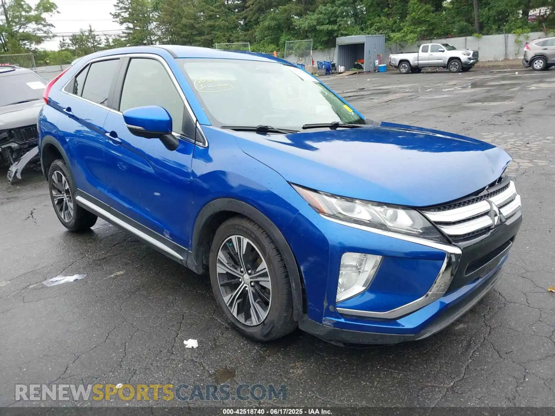 1 Photograph of a damaged car JA4AT5AA3KZ022874 MITSUBISHI ECLIPSE CROSS 2019