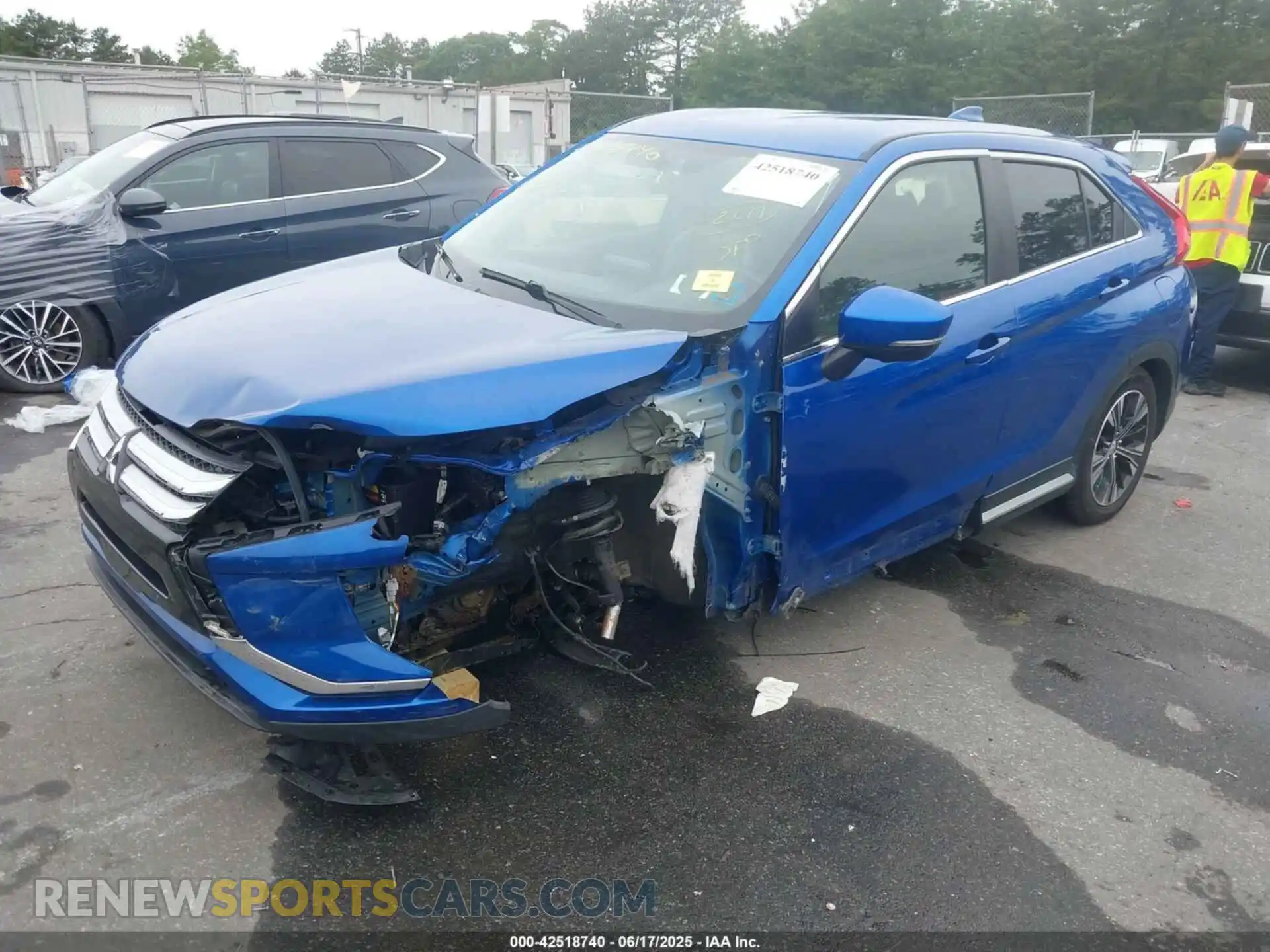 2 Photograph of a damaged car JA4AT5AA3KZ022874 MITSUBISHI ECLIPSE CROSS 2019