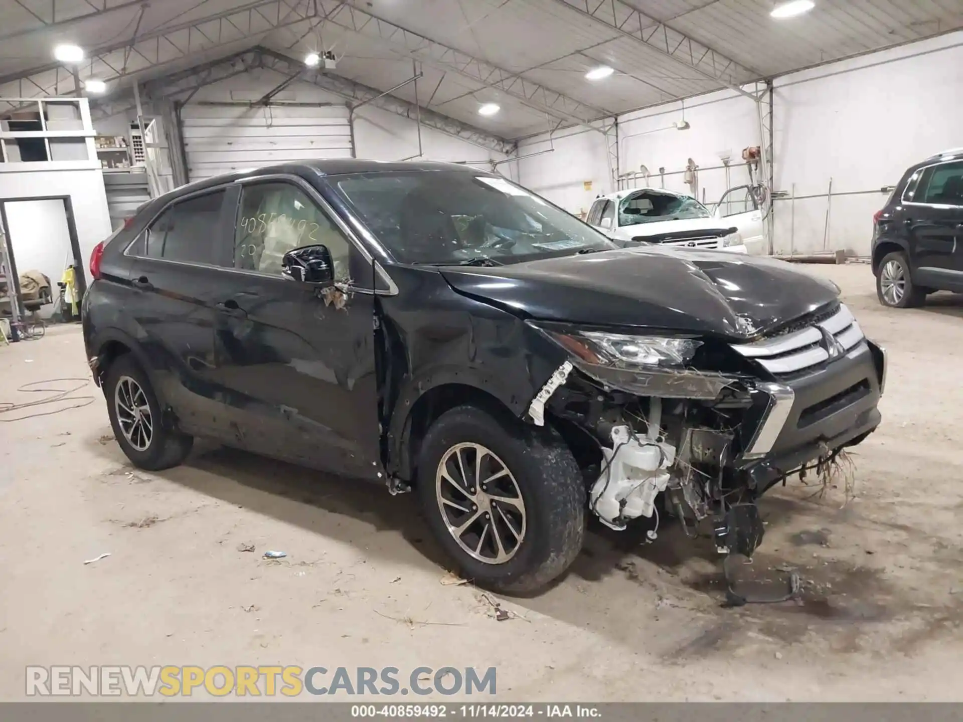 1 Photograph of a damaged car JA4AS3AA0LZ006141 MITSUBISHI ECLIPSE CROSS 2020