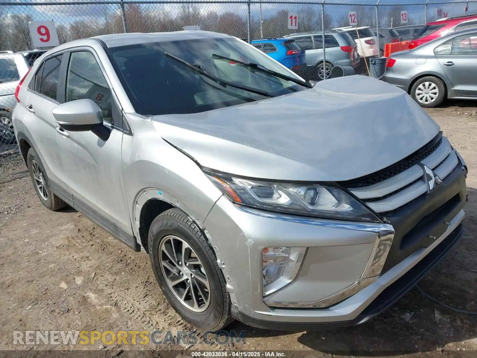 1 Photograph of a damaged car JA4AS3AA1LZ031484 MITSUBISHI ECLIPSE CROSS 2020