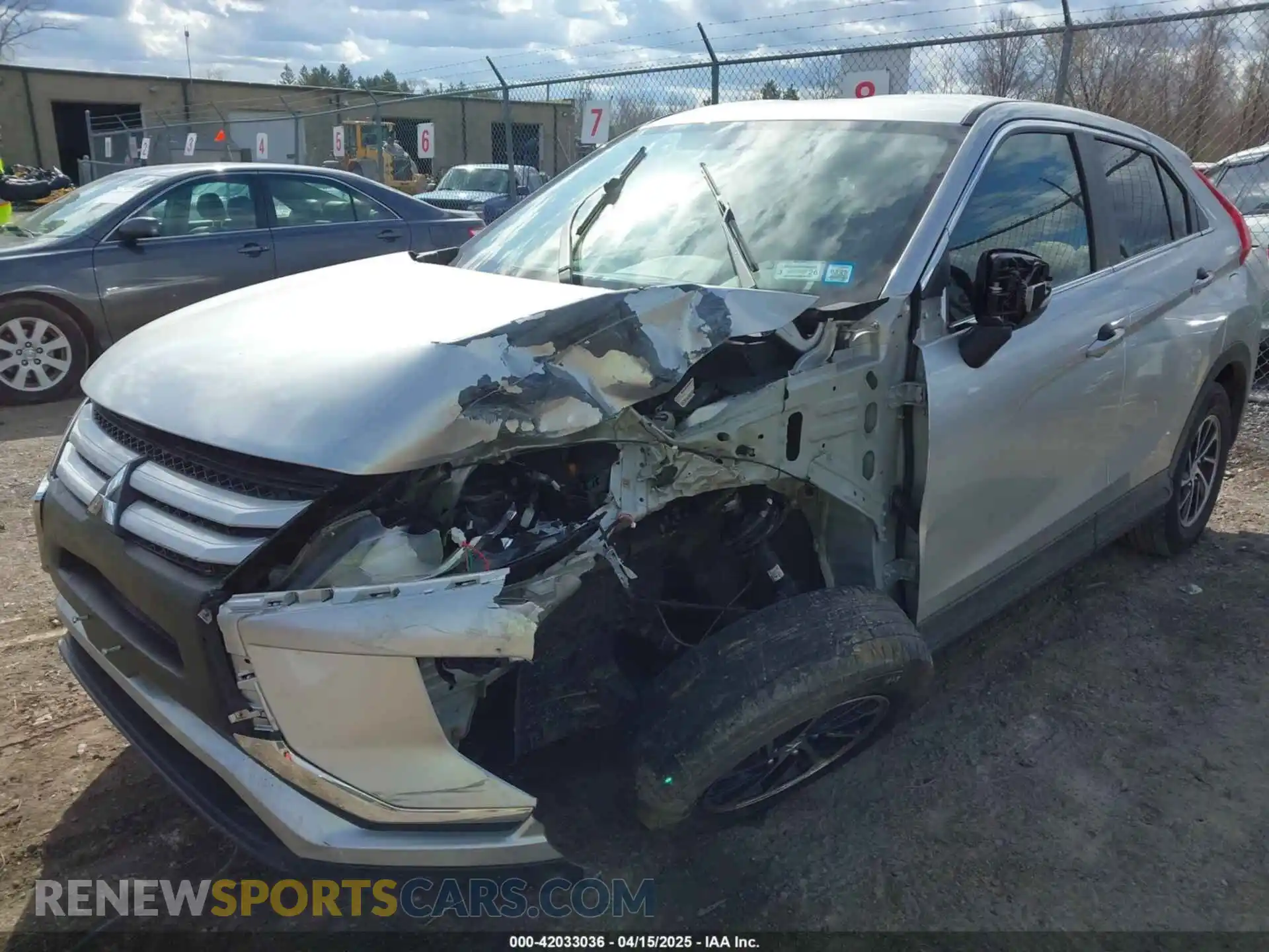 2 Photograph of a damaged car JA4AS3AA1LZ031484 MITSUBISHI ECLIPSE CROSS 2020