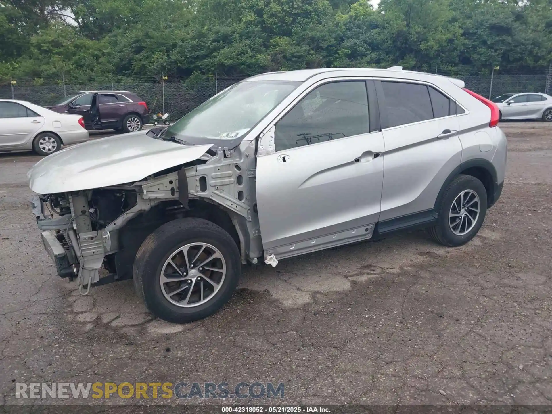 2 fotografías del automóvil dañado JA4AS3AA2LZ022177 MITSUBISHI ECLIPSE CROSS 2020