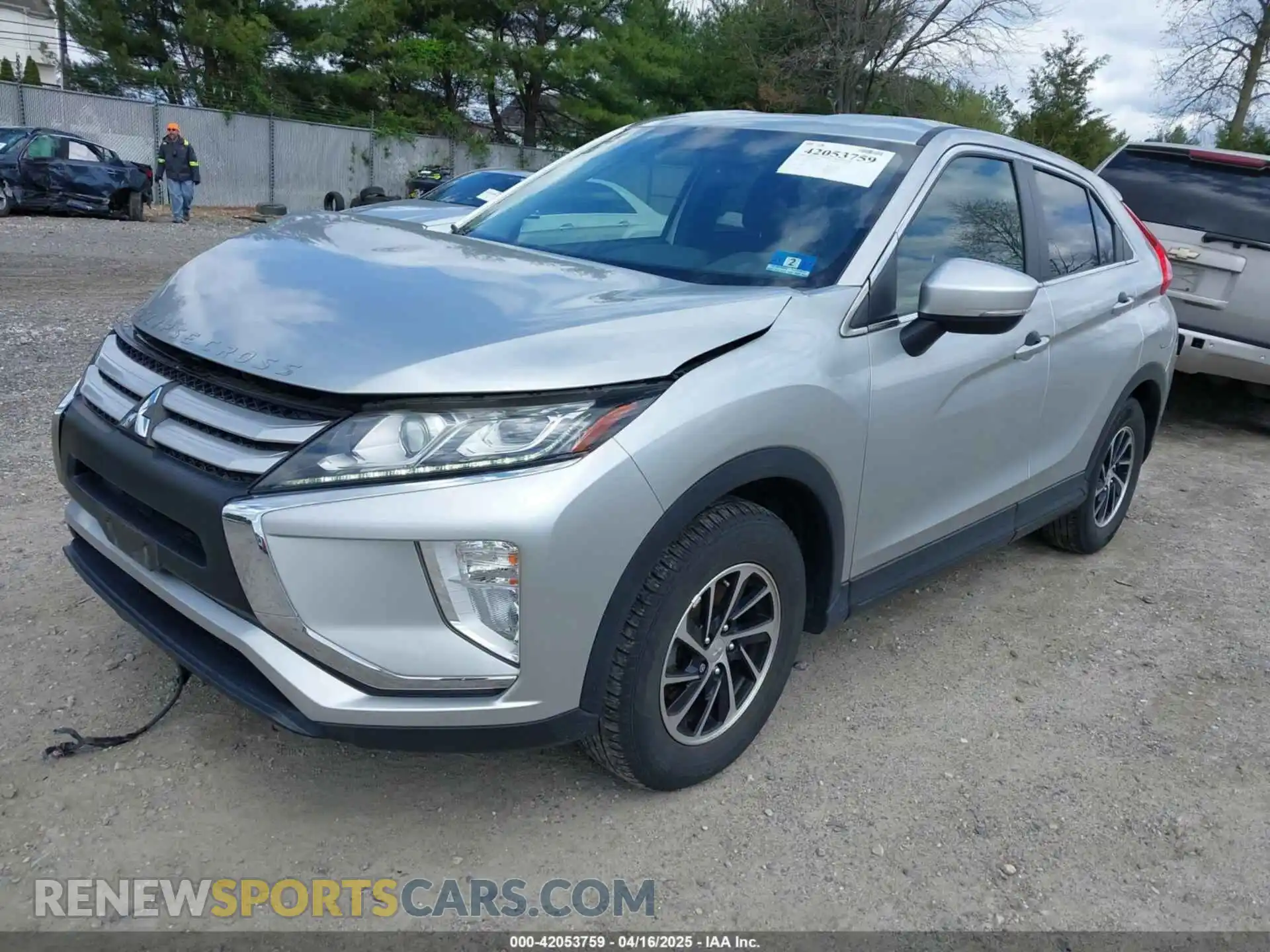 2 Photograph of a damaged car JA4AS3AA4LZ014128 MITSUBISHI ECLIPSE CROSS 2020