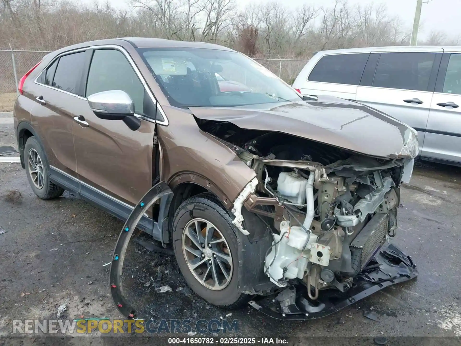 1 Photograph of a damaged car JA4AS3AA5LZ016857 MITSUBISHI ECLIPSE CROSS 2020