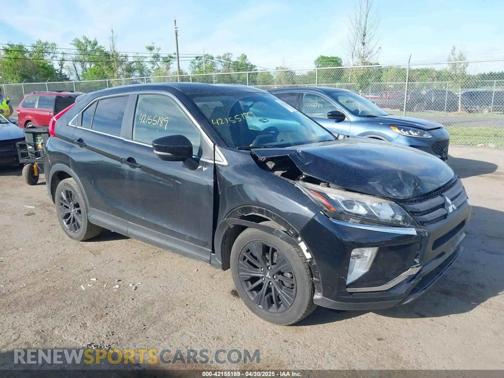 1 Photograph of a damaged car JA4AS4AA4LZ015141 MITSUBISHI ECLIPSE CROSS 2020